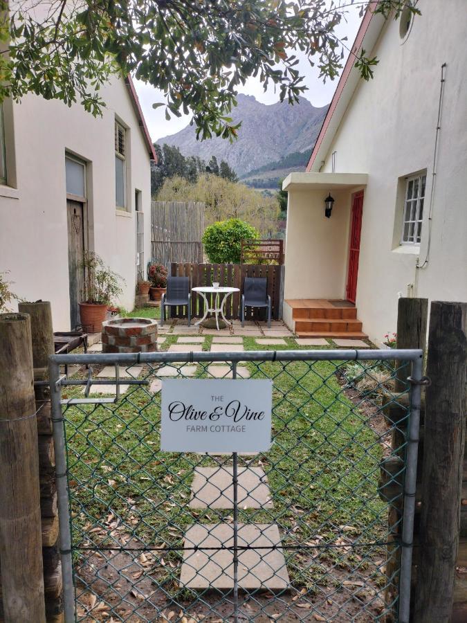 Olive And Vine Farm Cottage Franschhoek Zewnętrze zdjęcie
